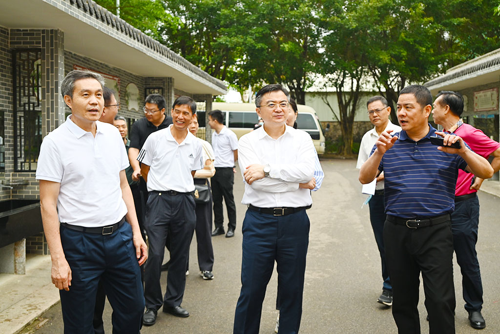 9-广东省体育局党组书记、局长崔剑带队到学校开展体育-调研指导工作（压缩